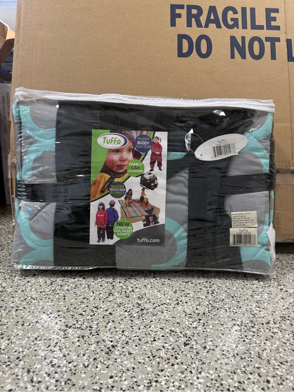Tuffo Water Resistant Outdoor Blanket 7x4 feet